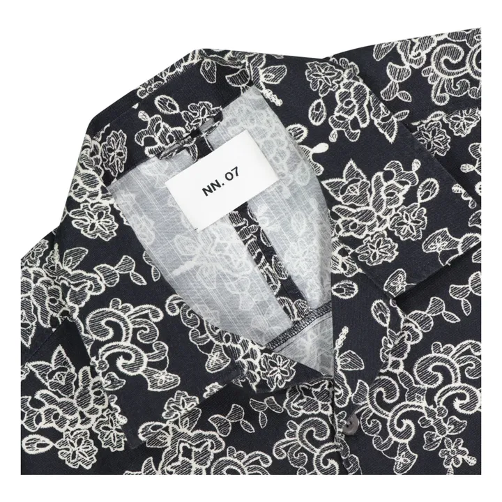 NN. 07 Chemisette Imprimée Ole 5210 | Noir
