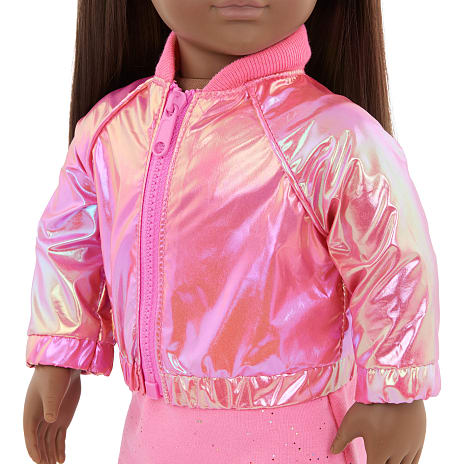 Our Generation pink jakke og kjole