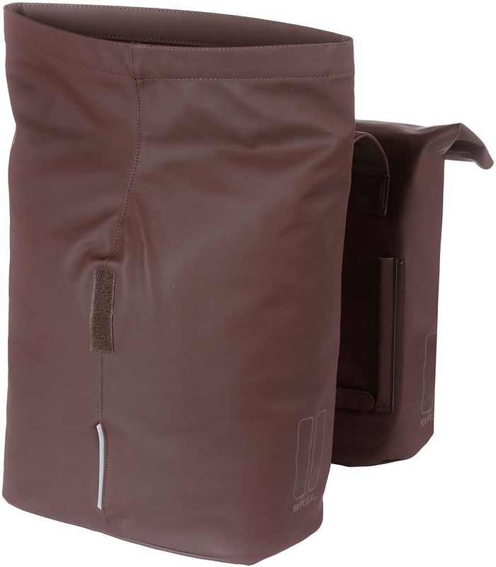 Basil City Dubbele Fietstas 32 liter roasted brown