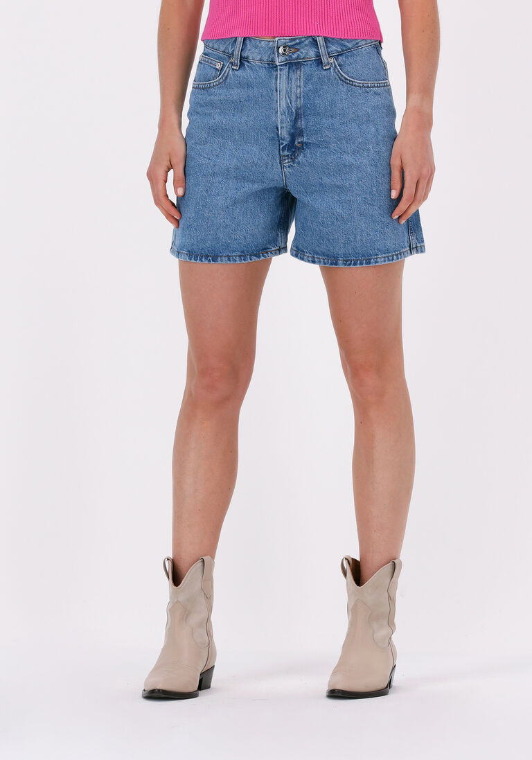 GESTUZ blauwe gestuz shorts denagz hw shortsor