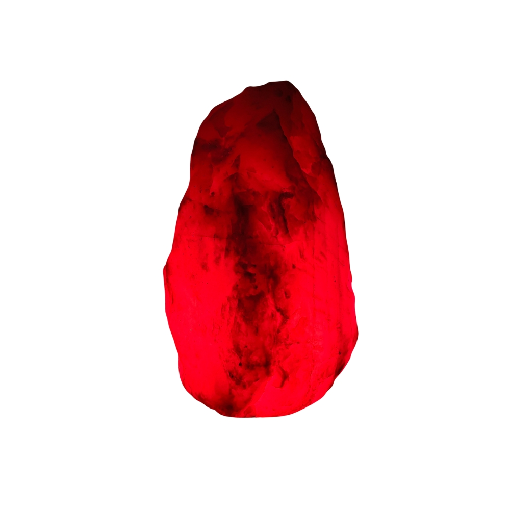 Vloerlamp natuurlijke zoutlamp rood 25-30 kg