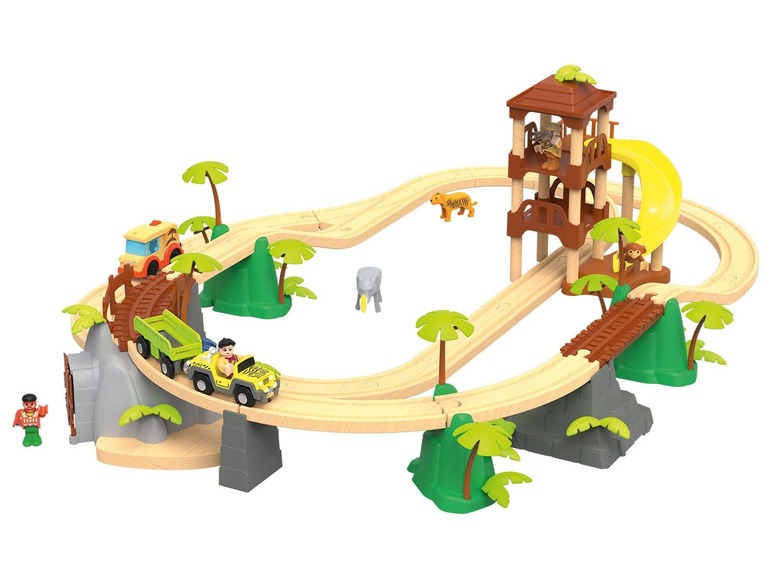 Houten safaribaanset
