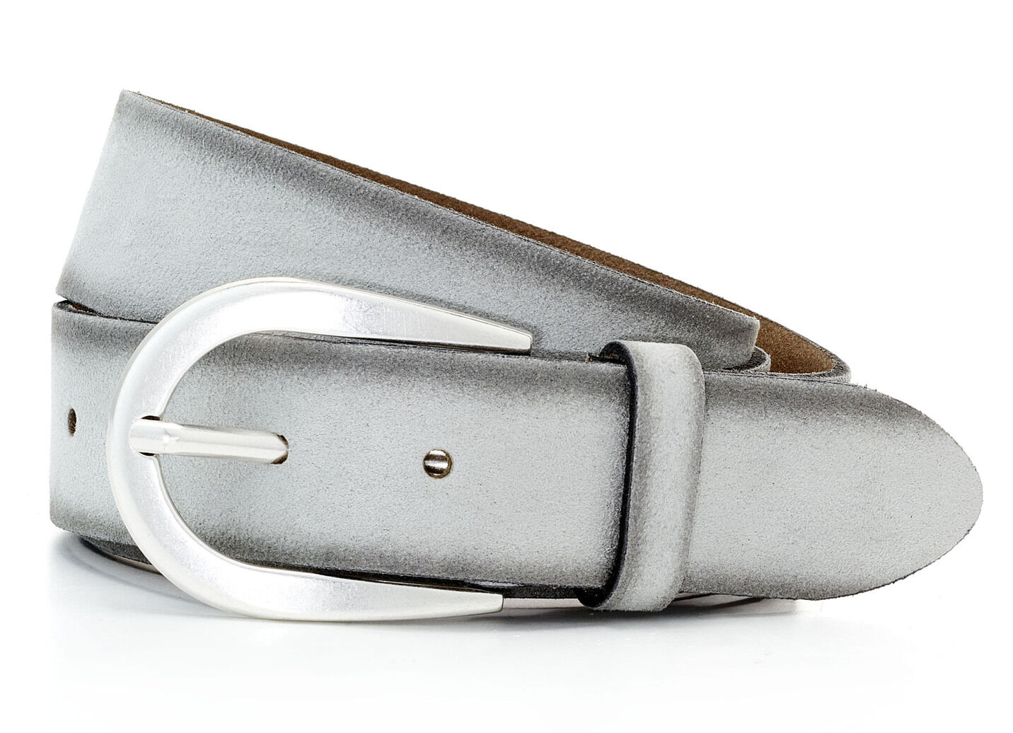 Trendiger Damen-Gürtel, aus Leder, 3,5 cm breit