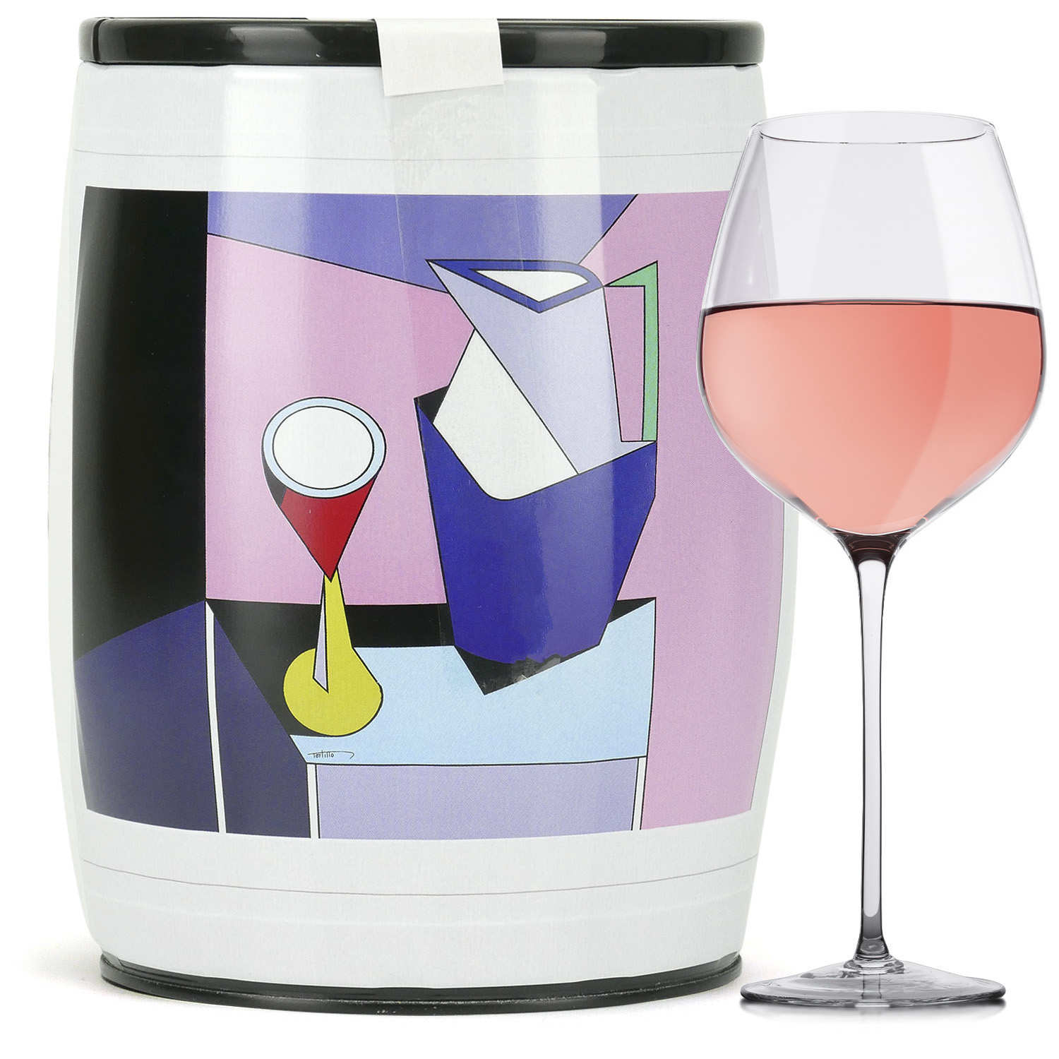 Bib'Art Francisco Portillo vin rosé Le Benjamin de Puech Haut