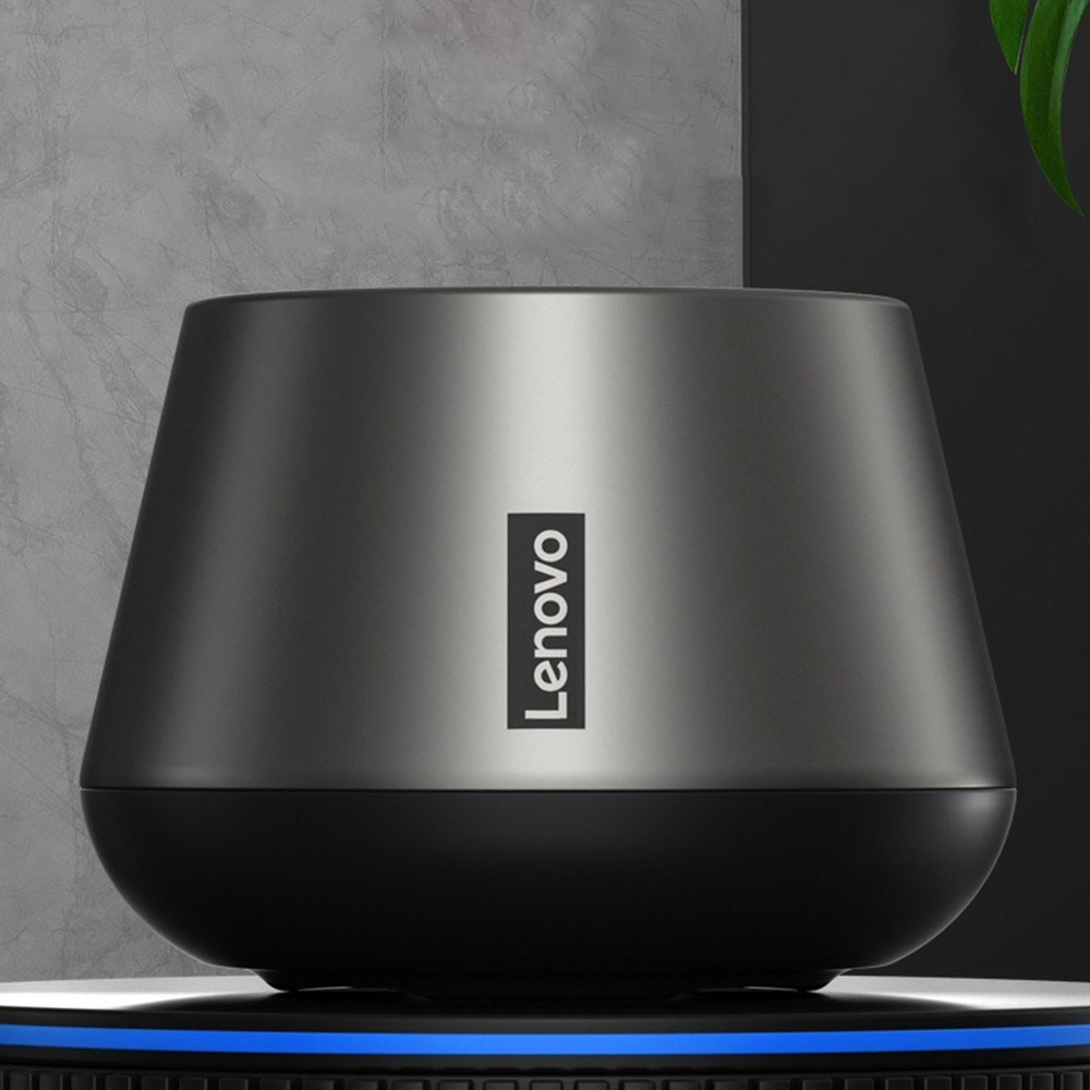 thinkplus K3 Pro TWS Bluetooth Lautsprecher mit Freisprecheinrichtung   Trageschlaufe - Grau / Schwarz