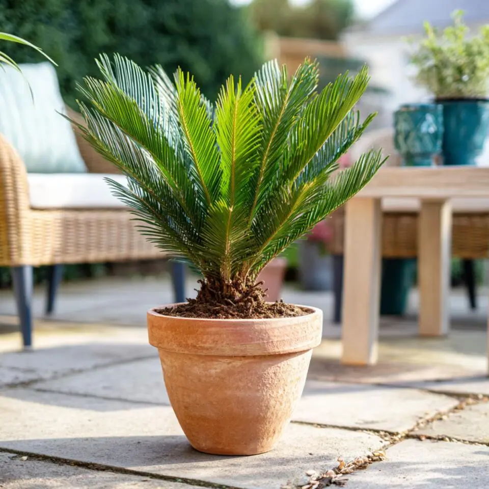 Vredespalm - Cycas revoluta - Hoogte 45-60cm - ⌀15cm
