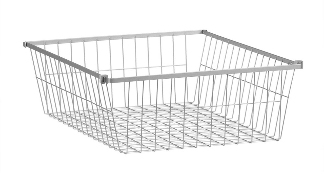 Uittrekbare korf SwitchLine smal aluminium