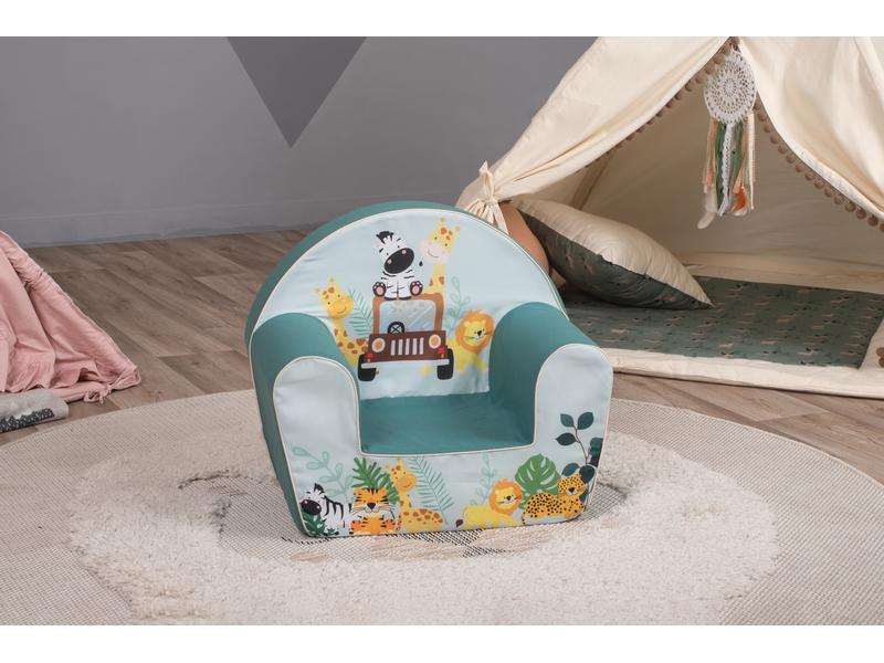 Knorrtoys Kindersessel Safari Sessel mit zauberhaftem Aufdruck