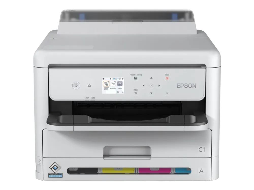 Epson WorkForce Pro WF-C5390DW - Printer - farve - Duplex - blækprinter - A4/Legal - 4800 x 1200 dpi - op til 25 spm (mono) / op til 25 spm (farve) - kapacitet: 330 ark - USB, Wi-Fi, Gigabit LAN