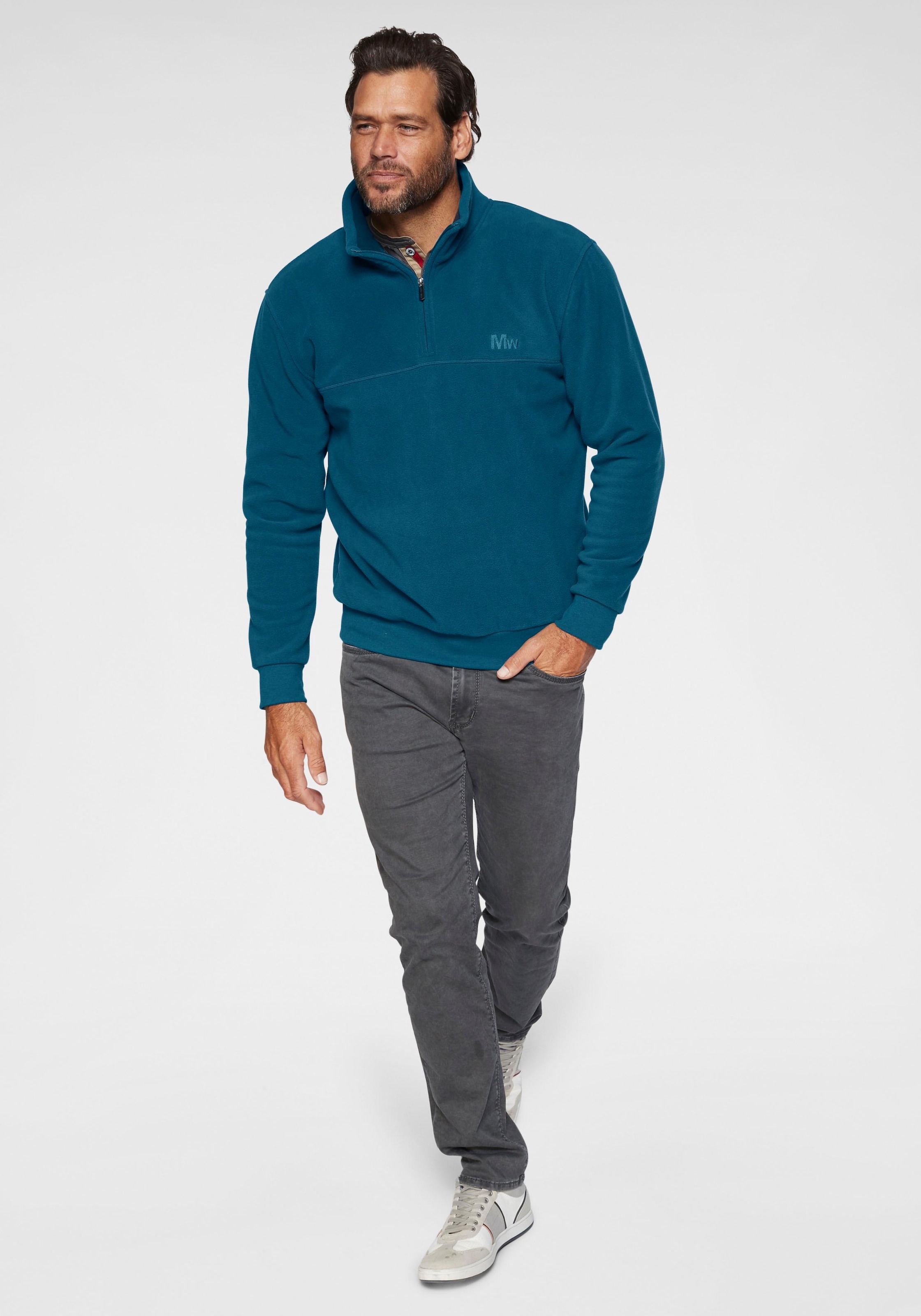 Man's World Henleyshirt , Kurzarm,  lässige Passform,  bedruckt,  Rundhals,  casual
