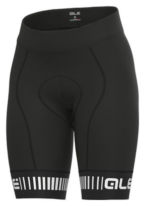 Cuissard Femme Sans Bretelle Alé Strada Noir/Blanc