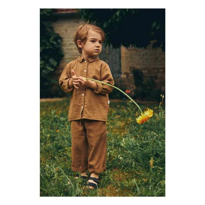 Poudre Organic Pantalon Pomelos | Marron