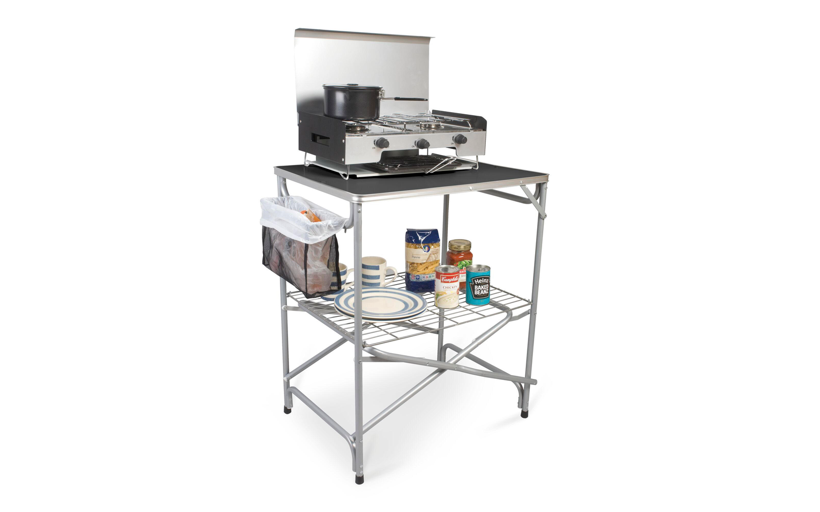 Kampa Major Faltbare Campingküche 49 x 68 x 80 cm