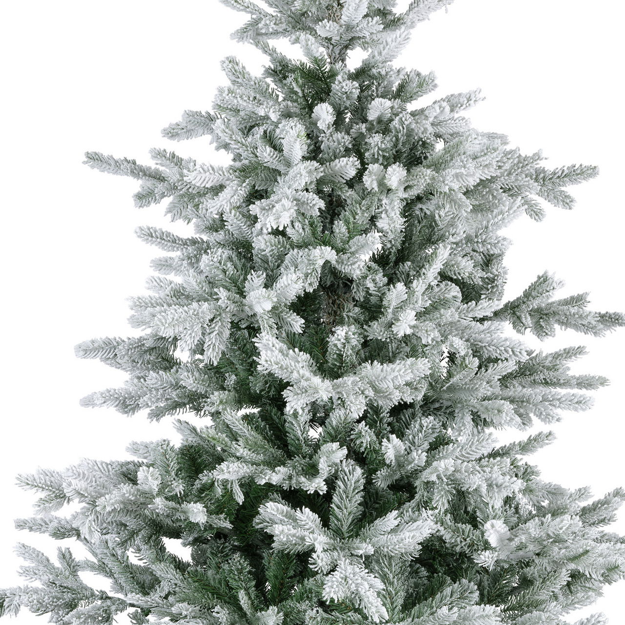Everlands Künstlicher Weihnachtsbaum Grandis Fir beschneit 210cm