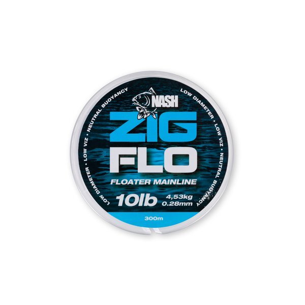 Bas de ligne Nash Zig Flo 10lbs (300m)