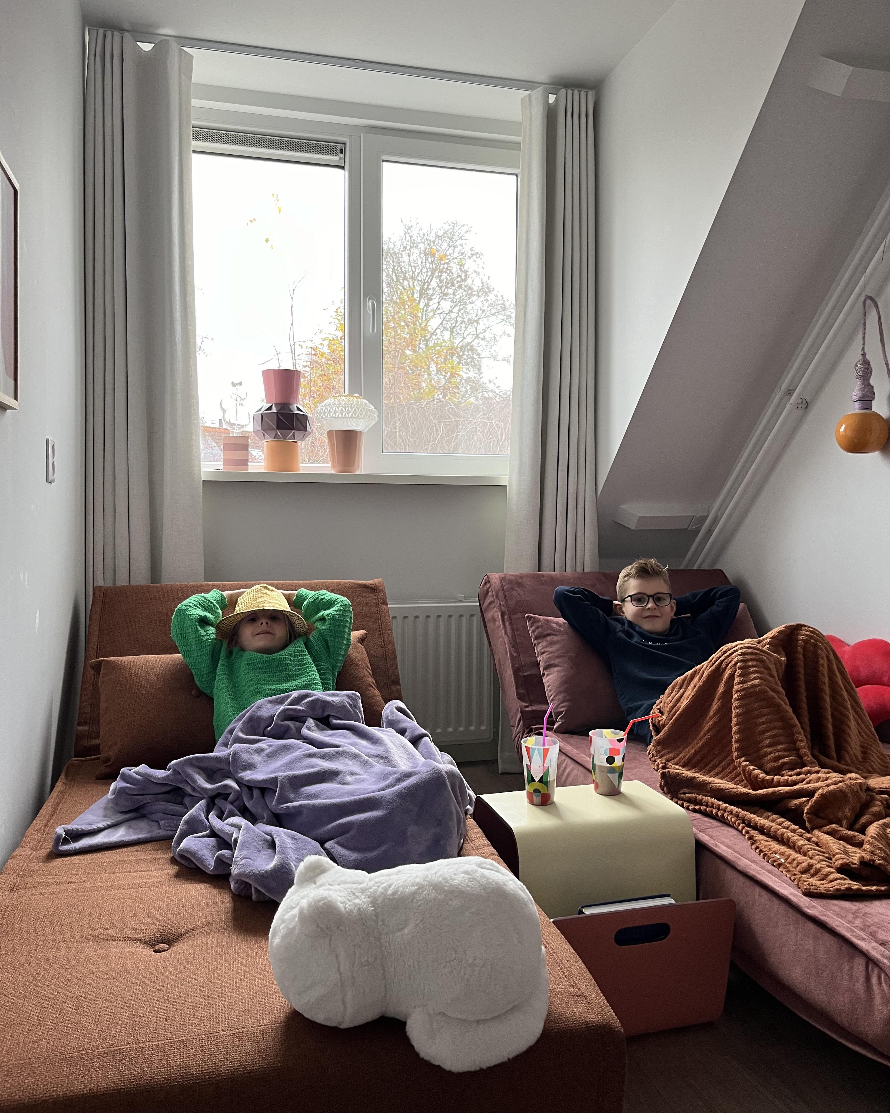 Eenpersoons slaapbank VESTFOLD Fluweel Roze