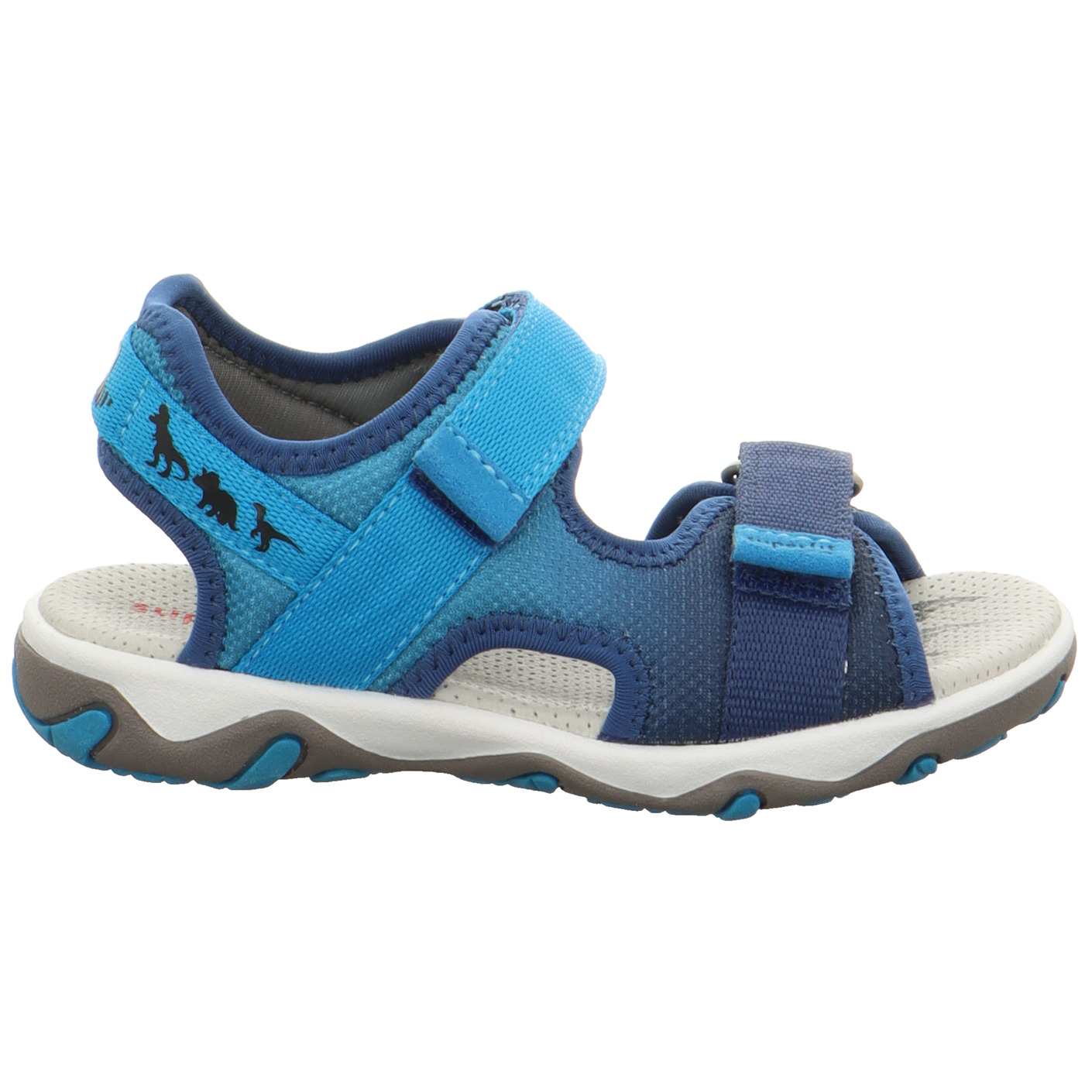 Jungssandale blau