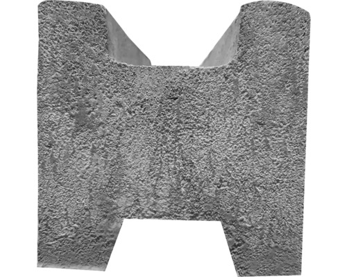 Tussenpaal standaard dubbelzijdig 231/290 x 13 x 13 cm grijs