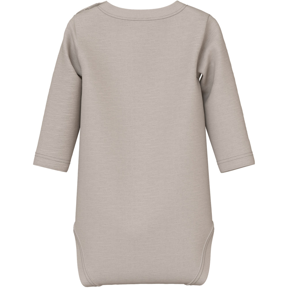 Køb Name It Chateau Gray Nbmhole Ls Body Box