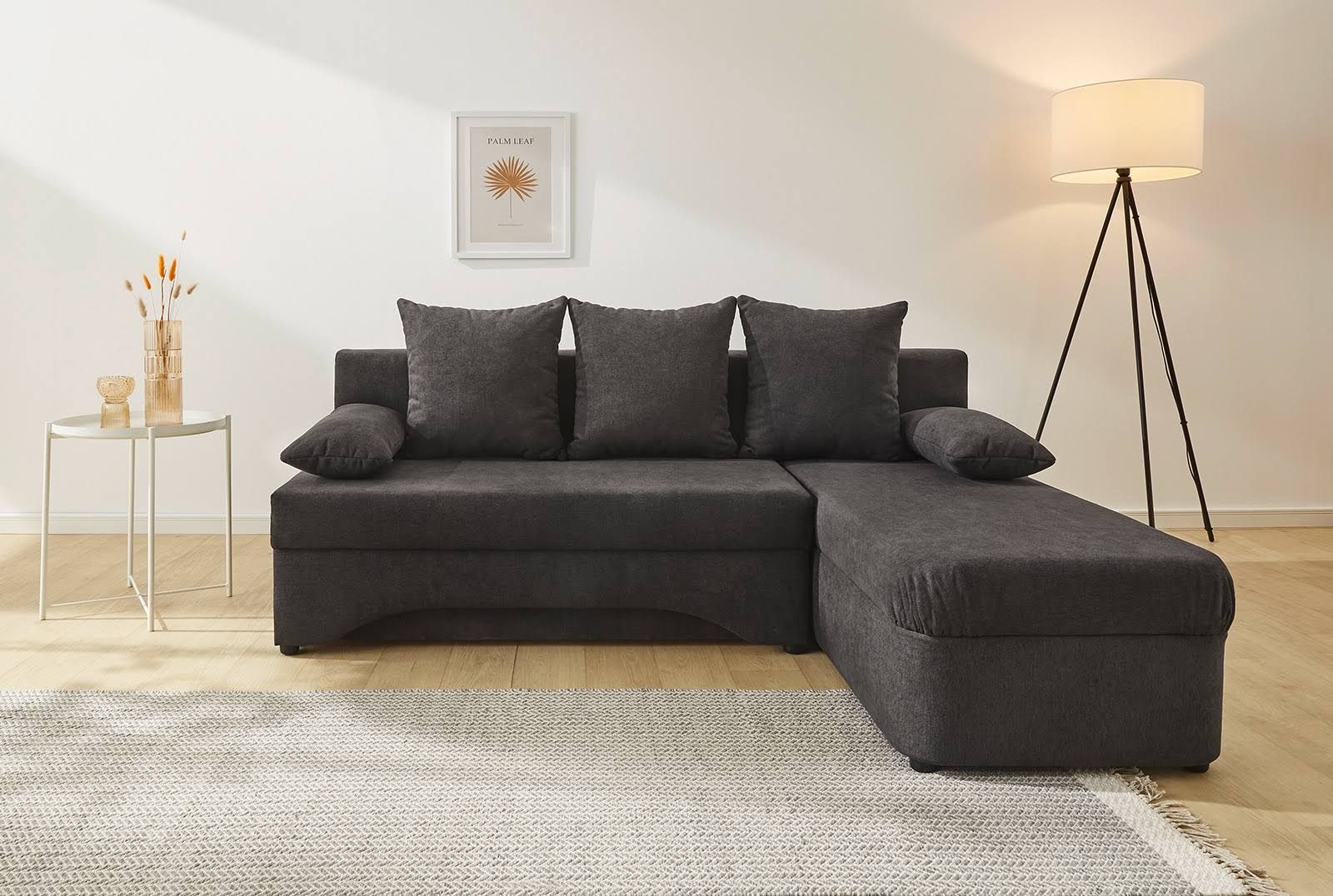 Jockenhöfer Gruppe Ecksofa L-Form B: 191 cm