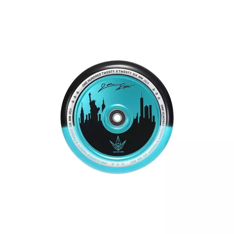 Roue Trottinette BLUNT 120mm Jon Reyes Noir/Turquoise