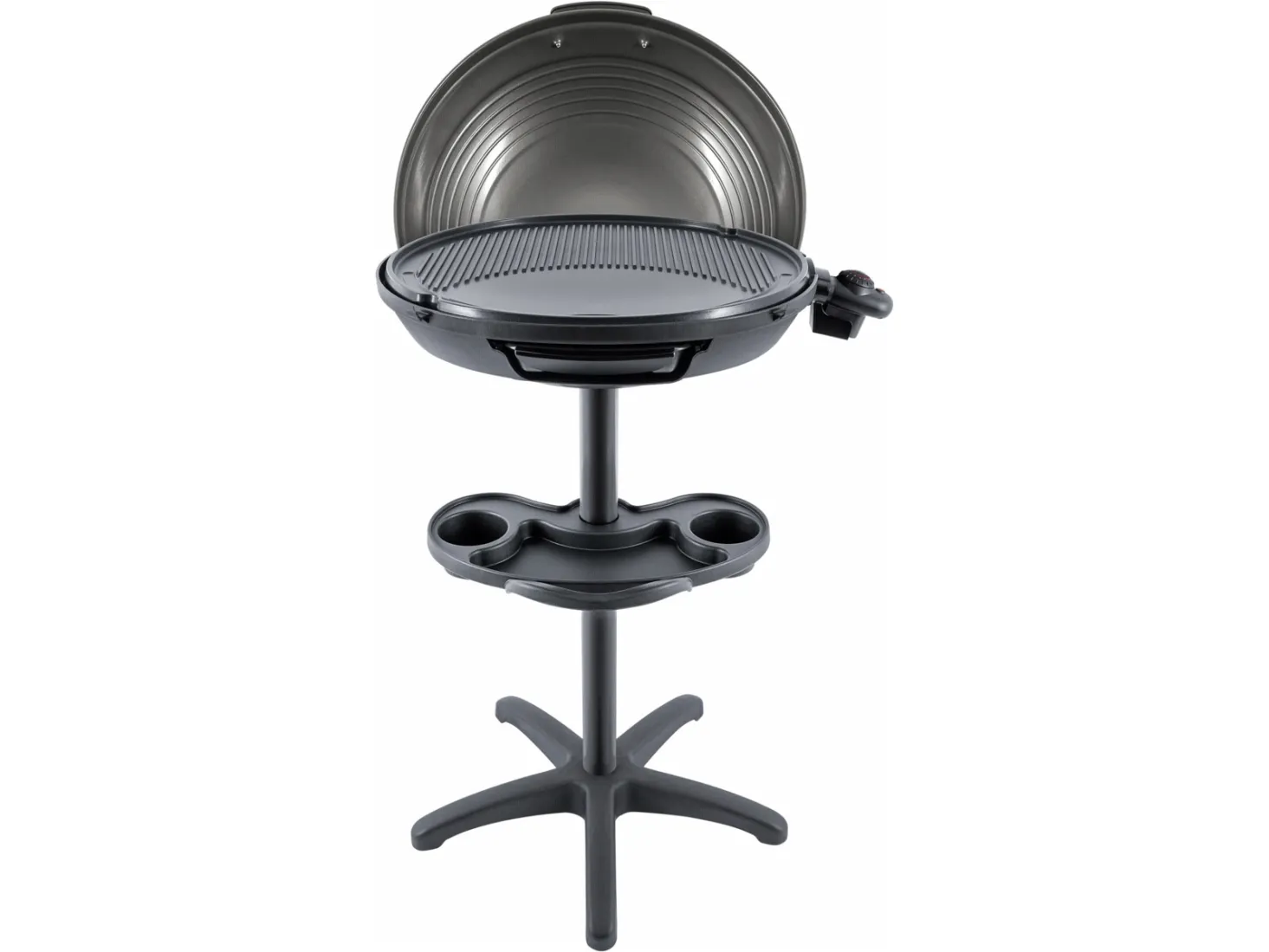 Steba VG 325, 2000 W, Grill, Elektrisk, Kogeø, Stegeplade, Sort, Grå