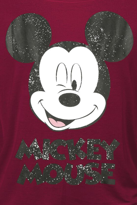 Clin D'Œil | Mickey & Minnie Mouse T-shirt manches longues