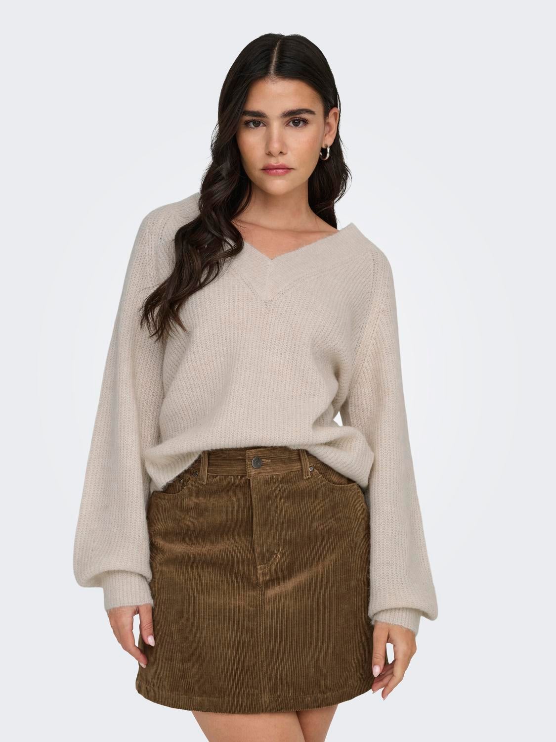 JDYINGEBORG Pullover Pumice Stone