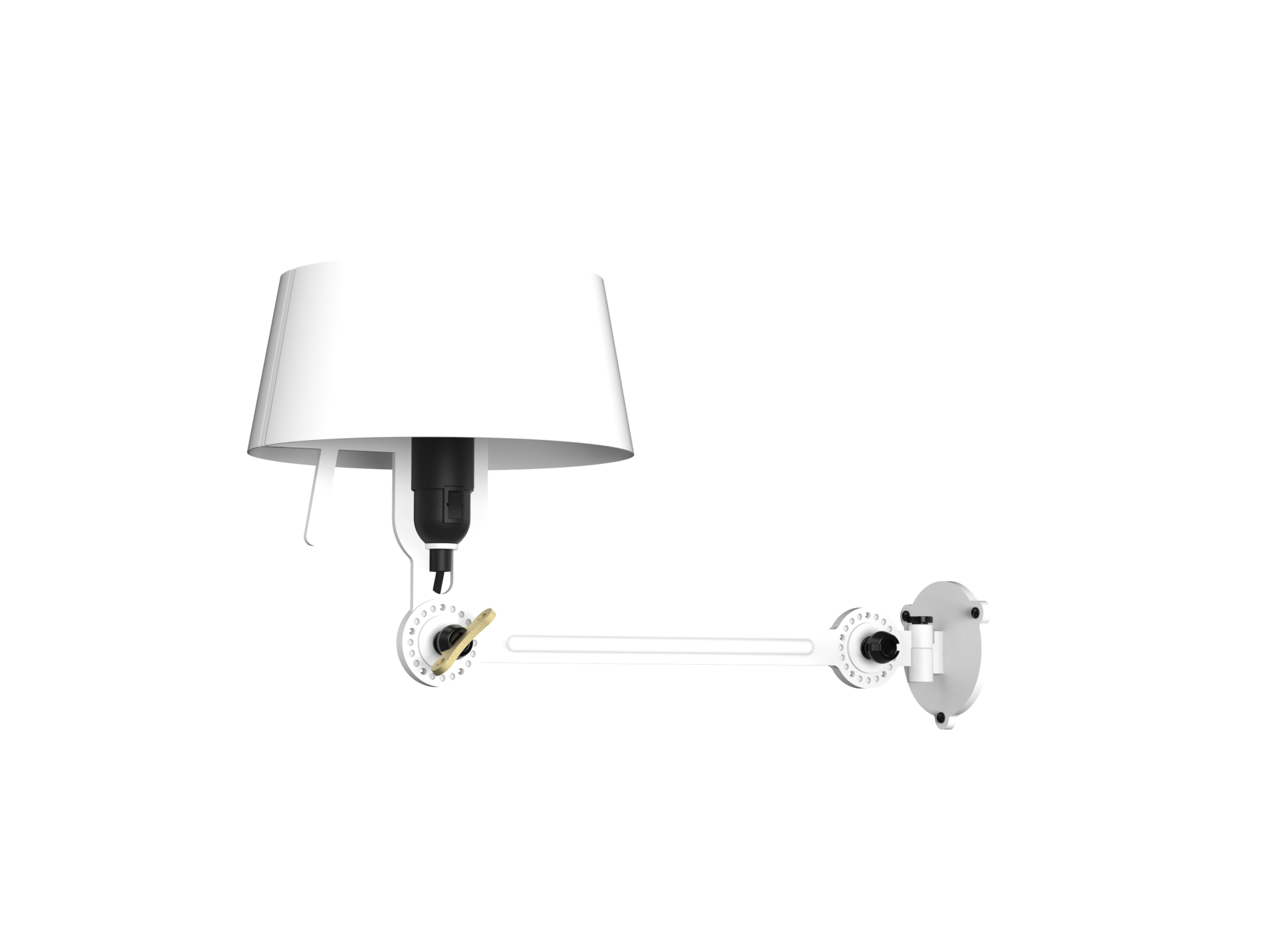 Wandlamp Bolt Bed underfit install pure white