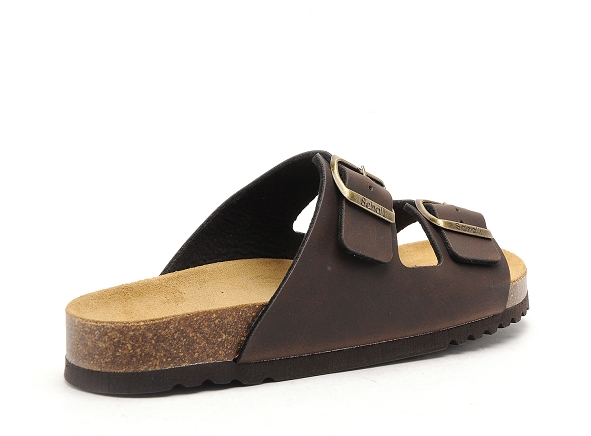 Scholl mules et sabots homme julien 30769 marron
