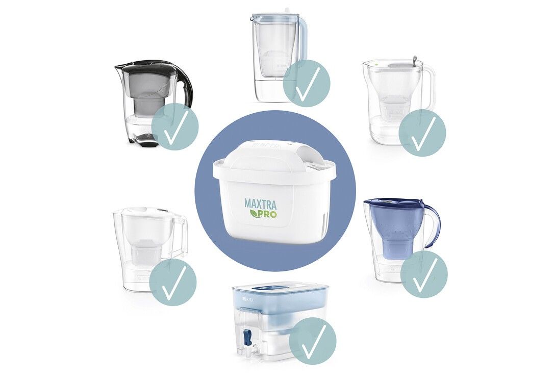 BRITA Wasserfilter-Kartusche Maxtra Pro Extra Kalkschutz 4er Pack