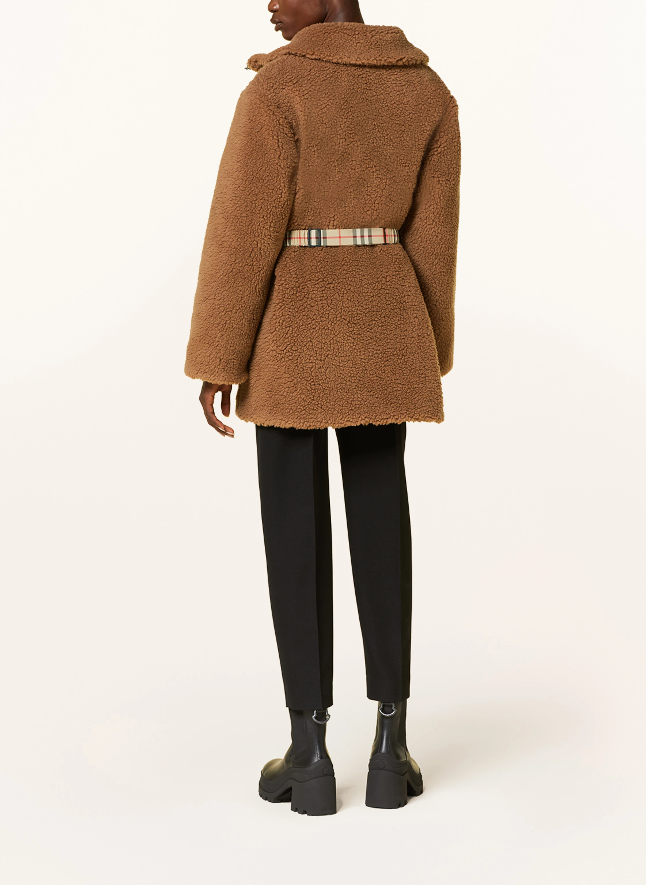 BURBERRY Teddyfell-Mantel LARCON