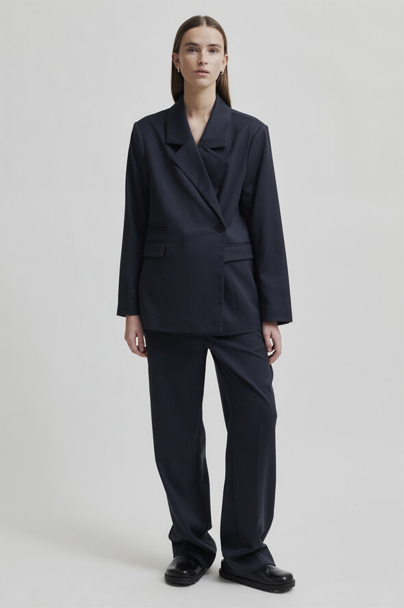 Second Female Kaleema Wool Blazer Vulcan