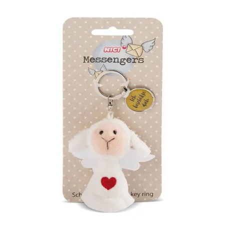 NICI Engel mit Herz 7cm Bb SA mit Anhänger 
