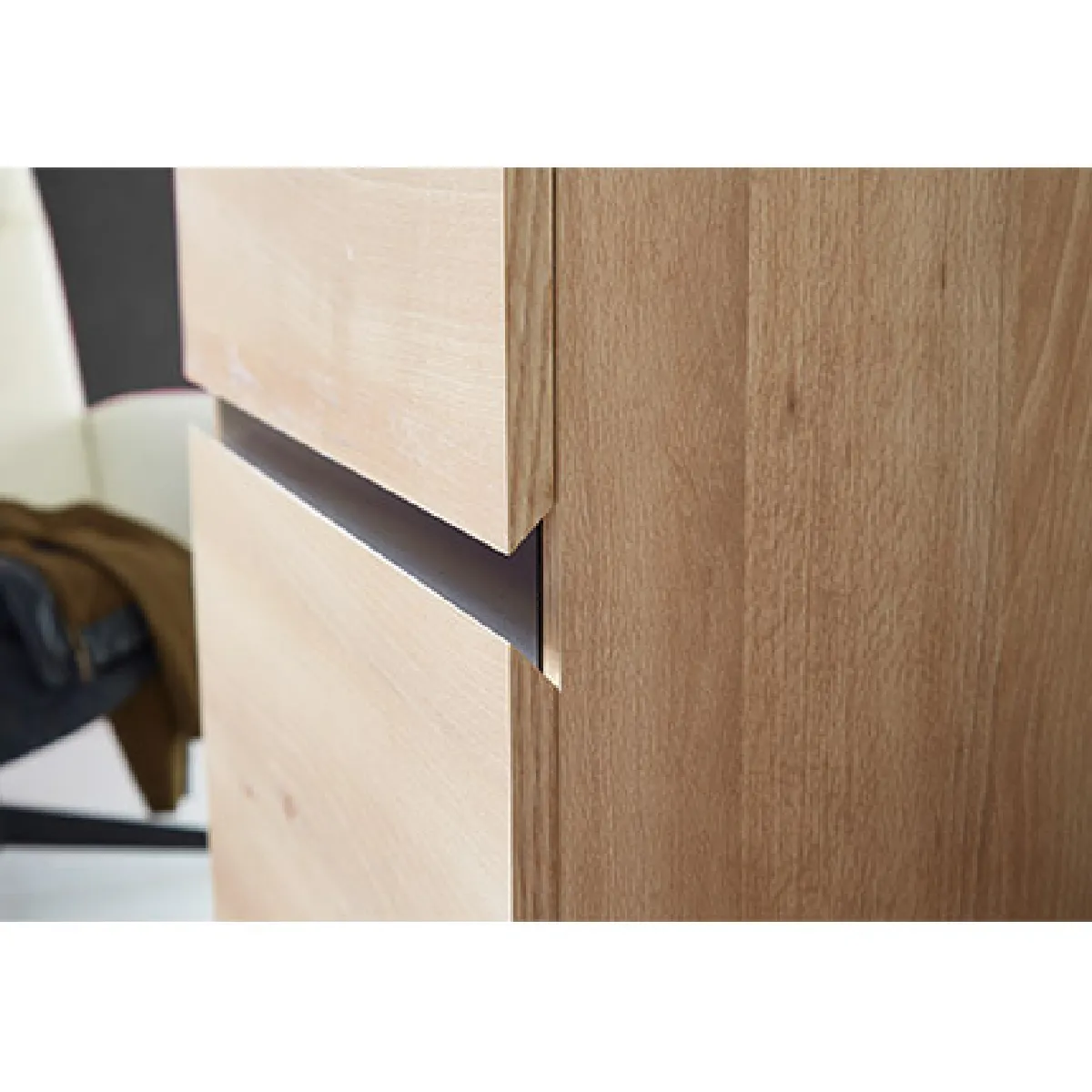 MES Armoire Penderie LARINA - Naturel