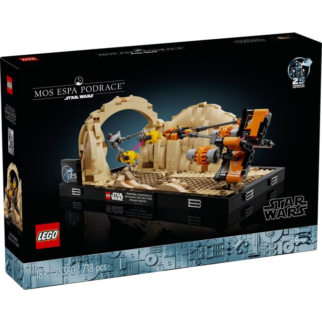 LEGO® Star Wars™ 75380 - Podrennen in Mos Espa - Diorama
