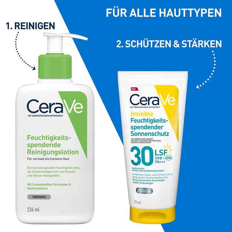 Cerave Sonnenschutz Körper feuchtigkeitssp.SPF 30, 75 ml
