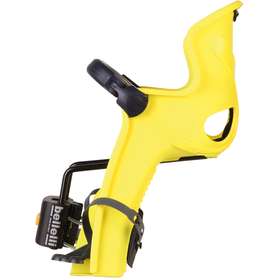 BELLELLI Kindersitz Fahrrad Freccia B-Fix frame mount HI VIZ