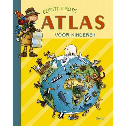 Uitgeverij deltas eerste grote atlas voor kinderen 0401022