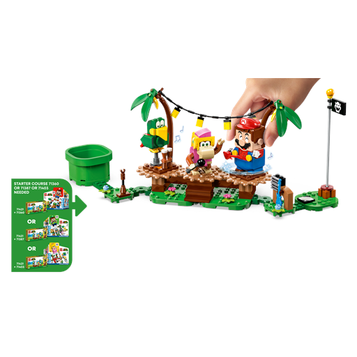 LEGO Super Mario Dixie Kongs Jungle Jam – Udvidelsessæt - 71421