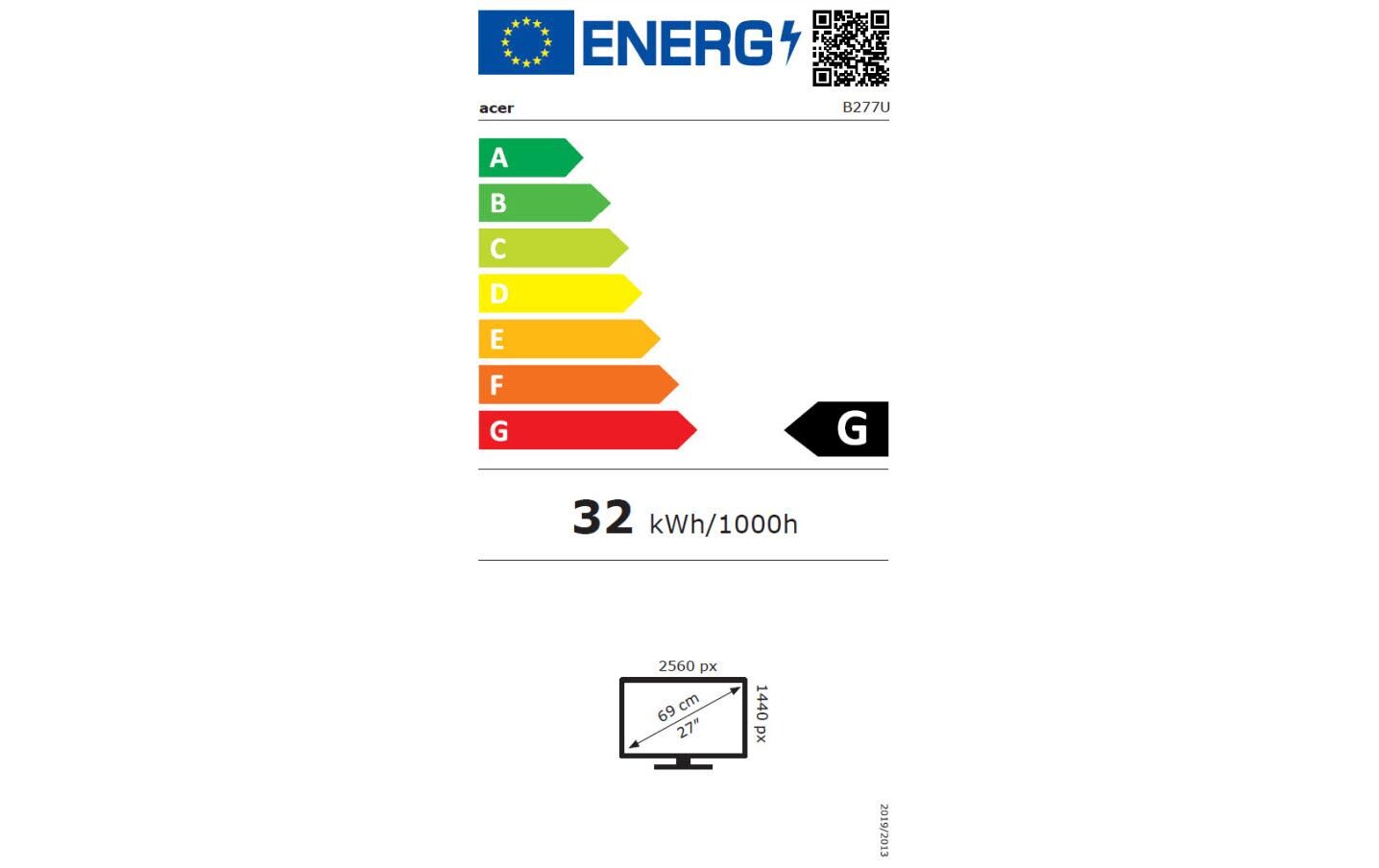 Monitor Vero B7 B277uebmiiprzxv<br>Ergonomischer 27
