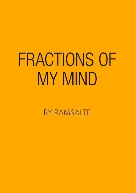 Fractions Of My Mind - Ramsalte - English Book