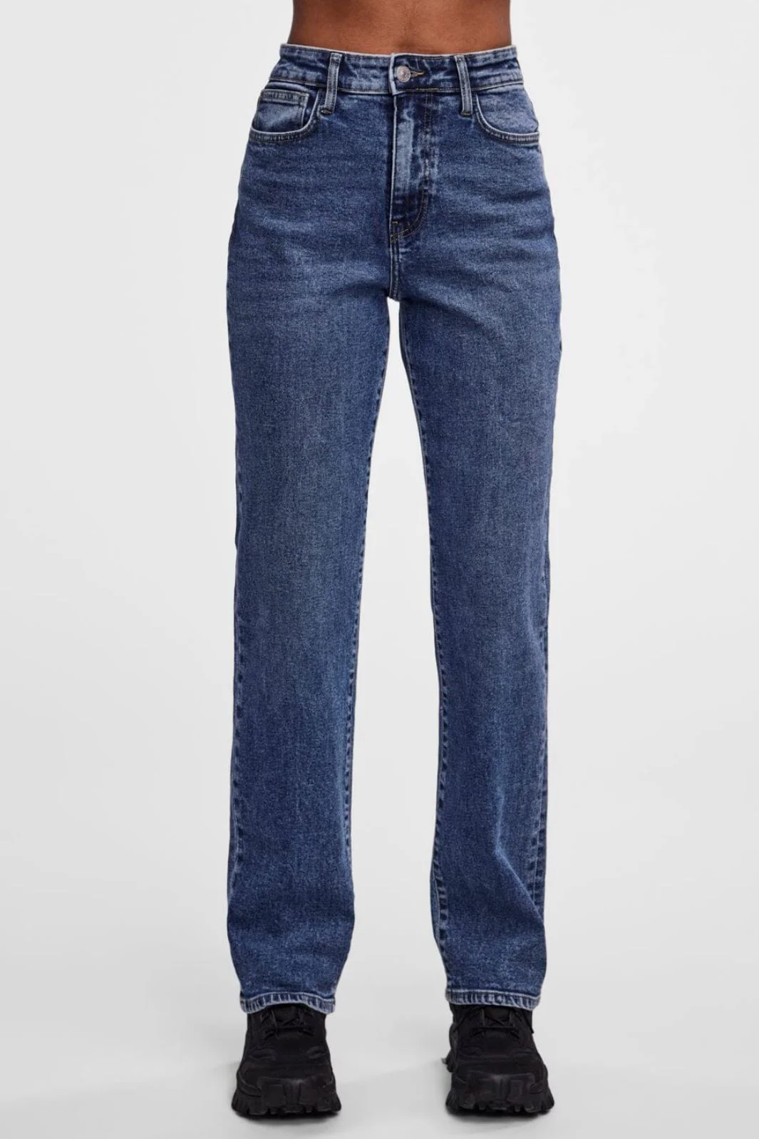 Pieces Pckelly Straight Jeans Mb402