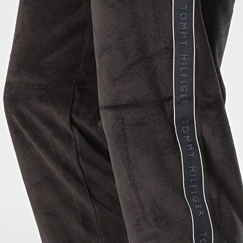 Pantalon Jogging Track Rib Velour 3014 Noir