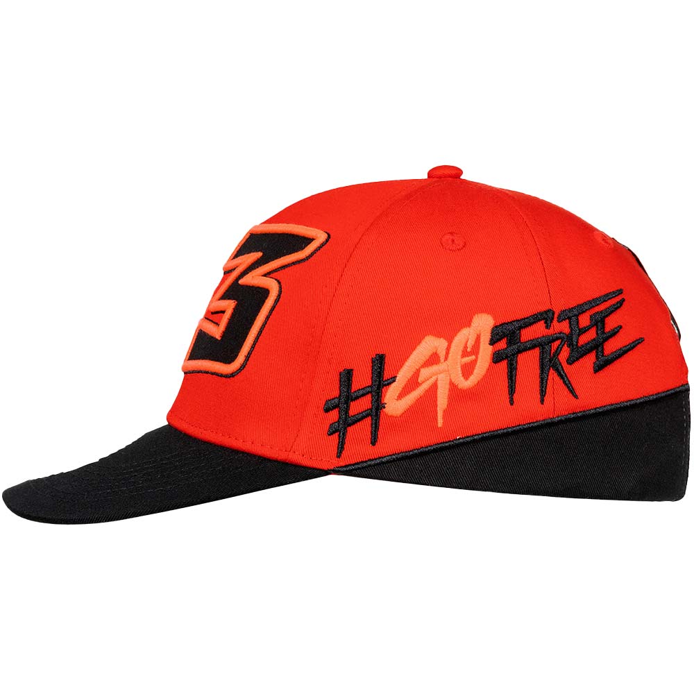 VR46 - Casquette Francesco Bagnaia 63 Rouge