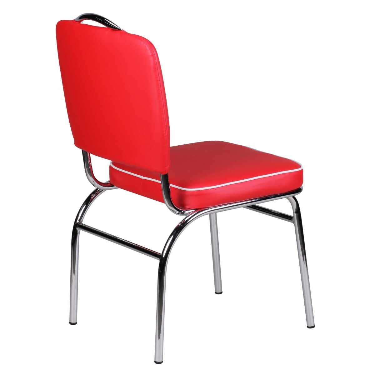 KADIMA DESIGN Retro Esszimmerstuhl, 50er-Jahre Diner Style, bequeme Polsterung, verschiedene Farben