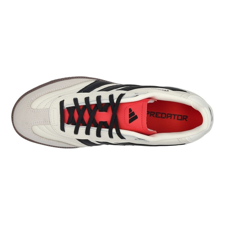 adidas Predator Freestyle IN Champagne - Blanc/Noir/Pure Ruby