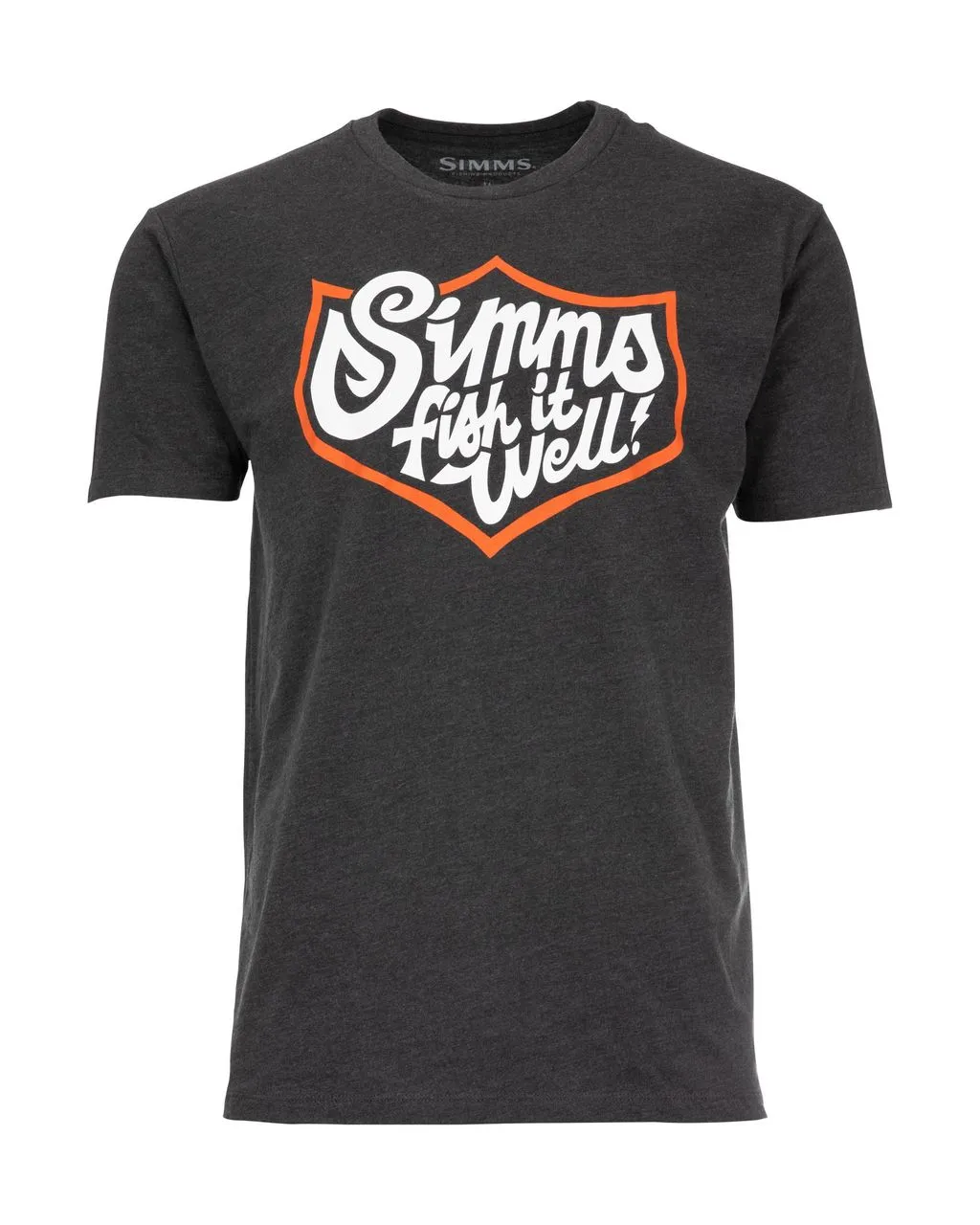 Simms Simms Fish It Well Badge T-Shirt Sailor Blue Heather