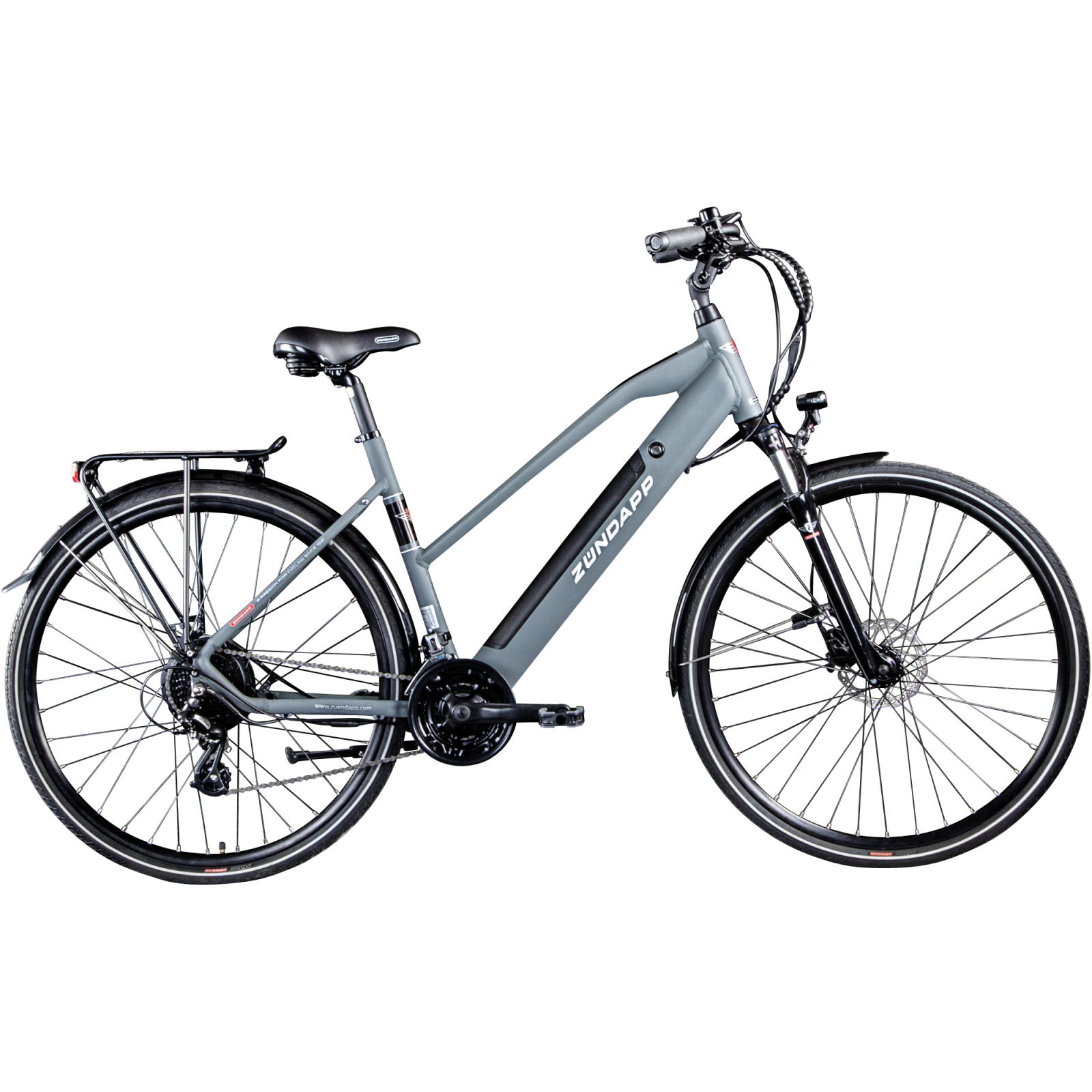 Zündapp Elektro Damen-Trekkingrad Z810 - grau - 50 cm