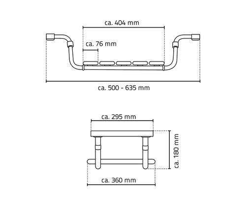 RIDDER Pro badzitje met wit frame